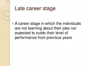 Late Career Stage