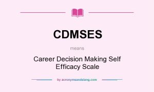 Career Decision Self-Efficacy Scale